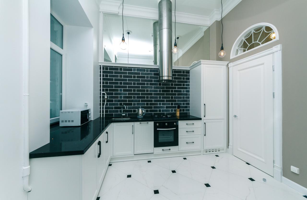 Vip Apartment Near Kreschatyk, 31А Pushkinska Street 키예프 외부 사진